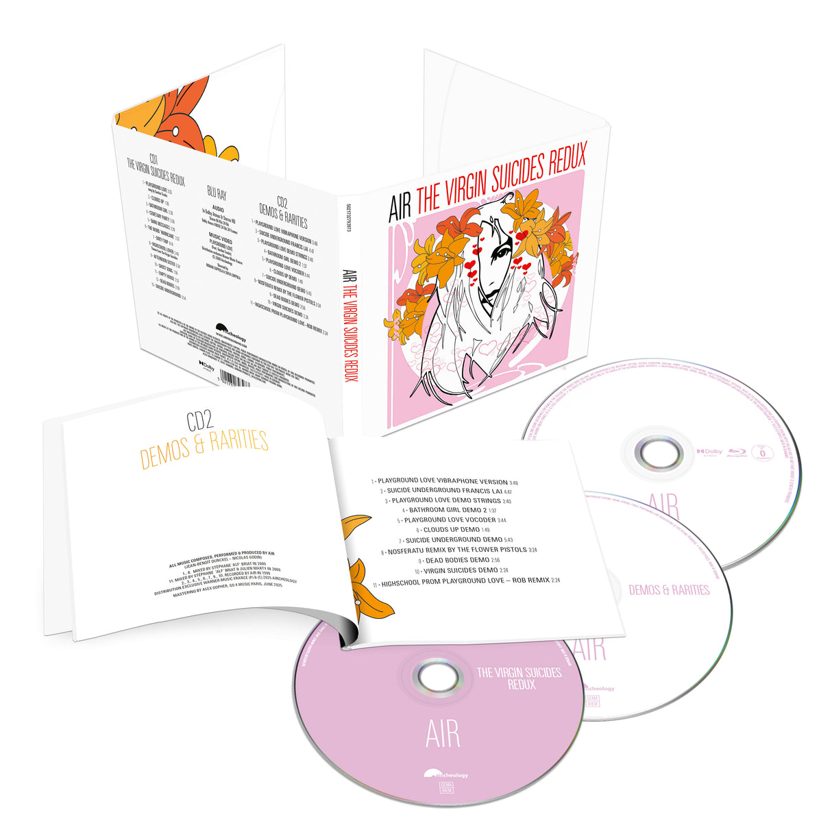 Air - Virgin Suicides Redux (2CD+Blu-Ray)