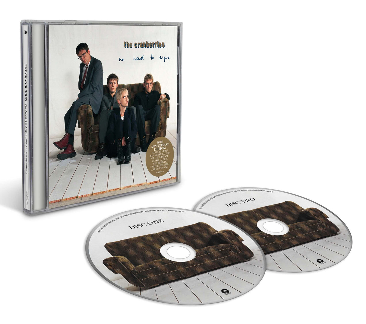 Cranberries, The - No Need To Argue (Deluxe CD)