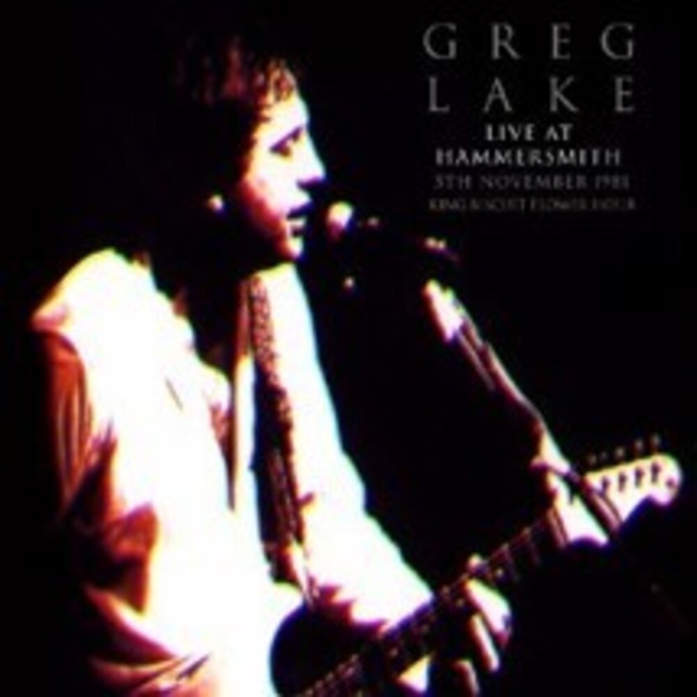 Live At Hammersmith Nov 5th 1981 King Biscuit