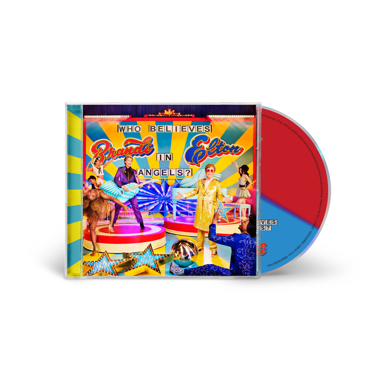 John, Elton & Brandi Carlile - Who Believes In Angels? CD (No stock yet)