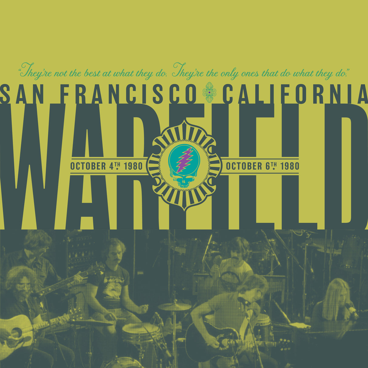 Grateful Dead - The Warfield, San Francisco, CA
Oct 4 & 6, 1980
