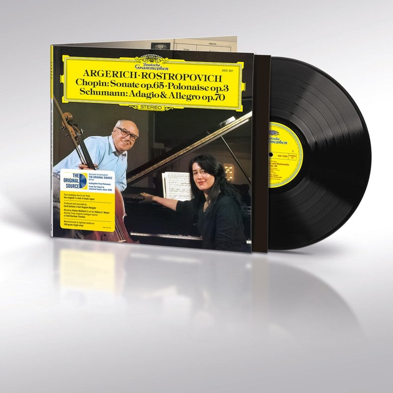 Argerich, Martha/Mstislav Rostropovich - Chopin: Sonate op. 65; Schumann: Adagio