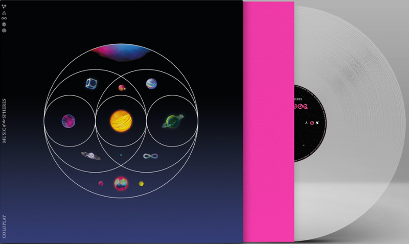 Coldplay - Music Of The Spheres – AFK Books & Records Coldplay - Music Of The Spheres – AFK Books & Records