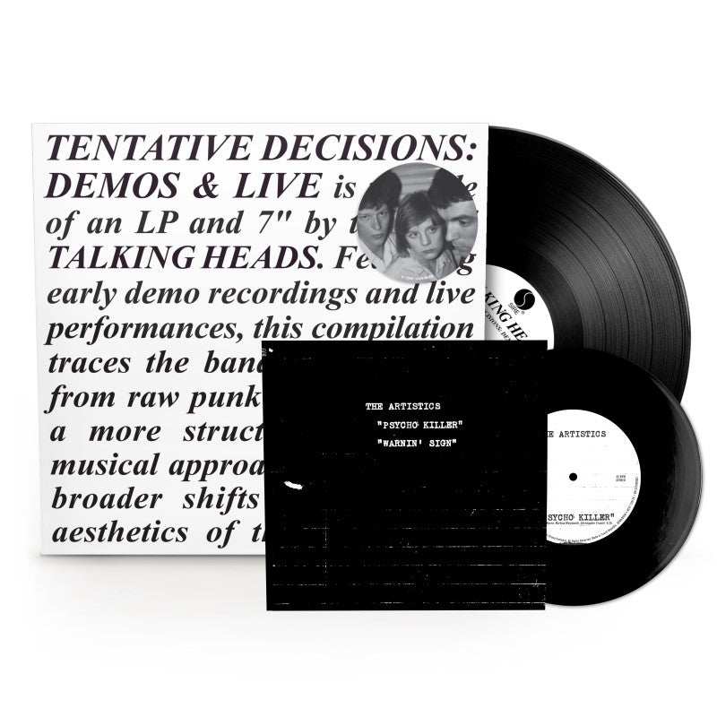 Talking Heads - Tentative Decisions: Demos & Live