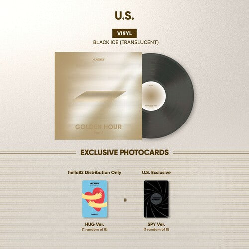 ●メンバーサインCD◆ATEEZ◆GOLDEN HOUR：Part.1 Amazon.com: ATEEZ GOLDEN HOUR : Part.1 10th Mini Album with