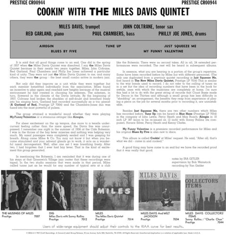 Cookin' with the Miles Davis Quintet