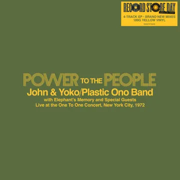 Lennon, John & Yoko, The Plastic Ono Band, Elephant's Memory - Power To The People - Live at the One-To-One Concert, New York City, 1972