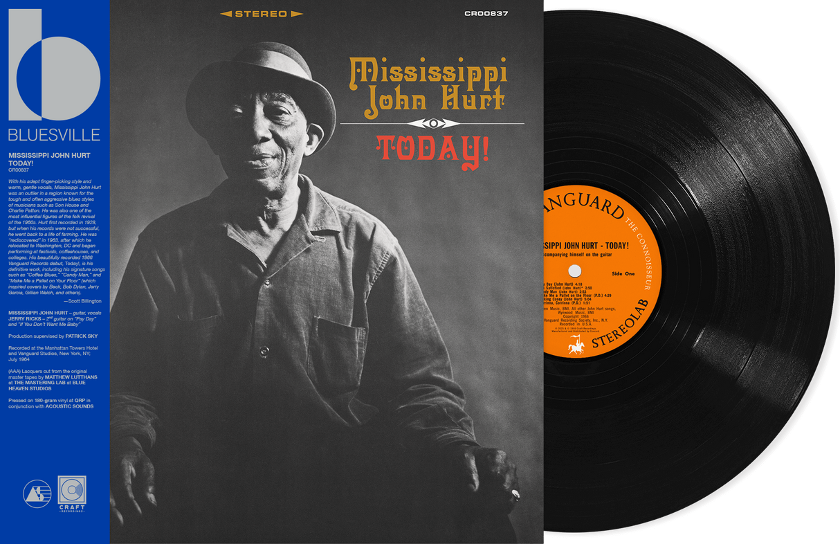 Hurt, Mississippi John - Today!